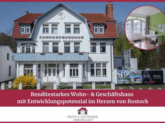 Haus zum Kauf 2.200.000 € 362,9 m² Gartenstadt/Stadtweide West 18059