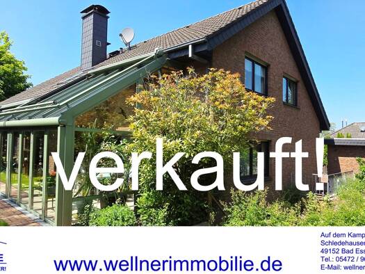 Einfamilienhaus zum Kauf 475.000 € 6 Zimmer 204 m² 880 m² Grundstück Kuhweg 8 Eielstädt Bad Essen 49152