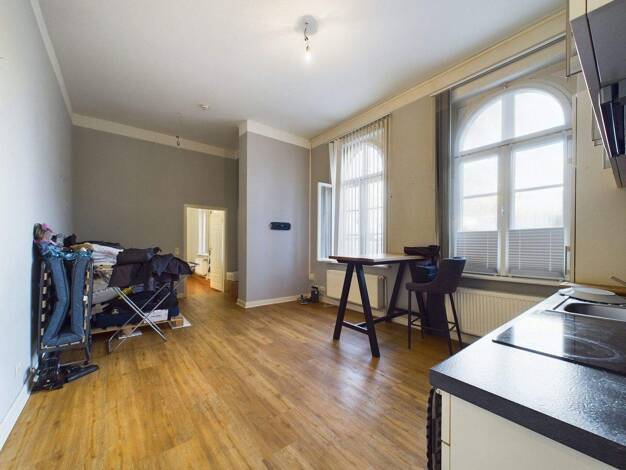 Wohnung zur Miete 475 € 2 Zimmer 47,5 m² 1. Geschoss frei ab 01.07.2026 Eisenbahnstraße 8 Bredstedt 25821