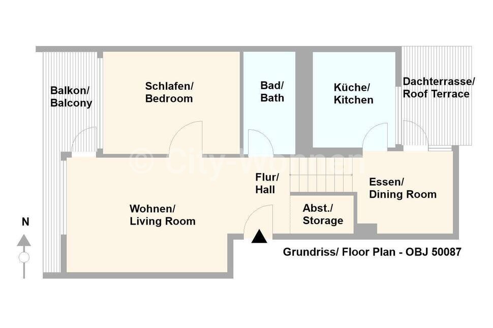 Wohnung zur Miete Wohnen auf Zeit 1.650 € 3 Zimmer 65 m²<br/>Wohnfläche 01.03.2025<br/>Verfügbarkeit Reinckeweg Hummelsbüttel Hamburg 22399