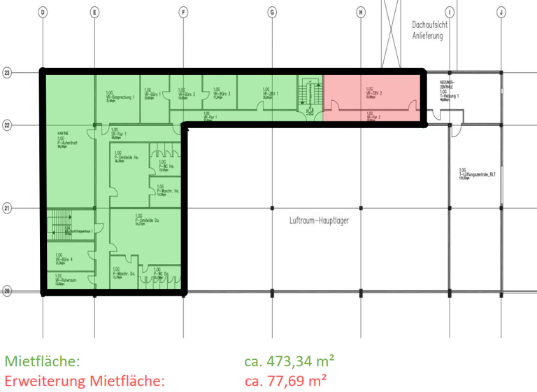 Bürofläche zur Miete Anhaltstraße 74 Bitterfeld 06749