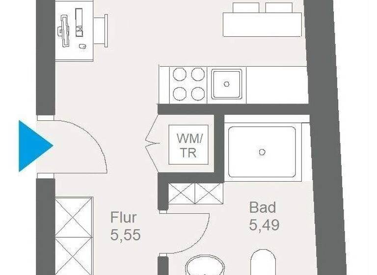 Wohnung zum Kauf 295.000 € 2 Zimmer 41 m² Innenstadt Erlangen 91052