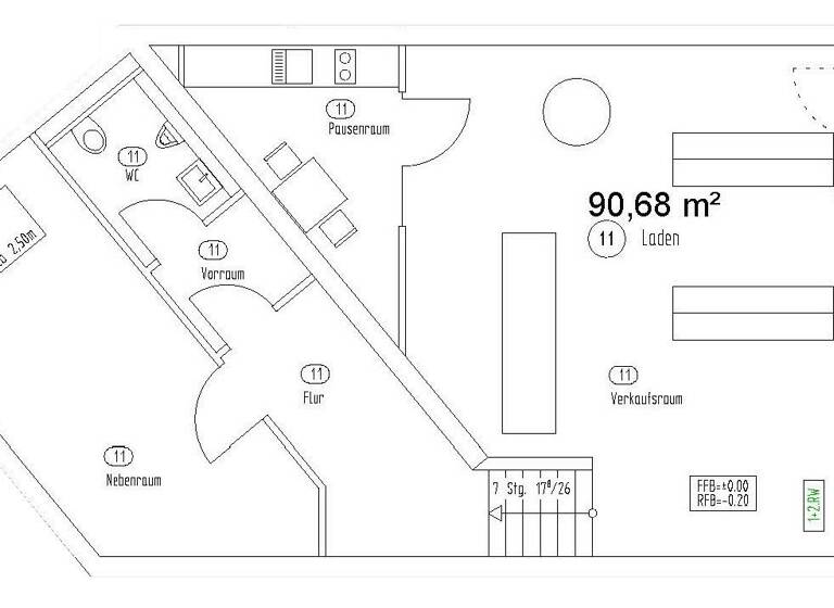 Laden zum Kauf - Neubau provisionsfrei 457.101 € 90,7 m²<br/>Verkaufsfläche Ehrenstein Blaustein 89134