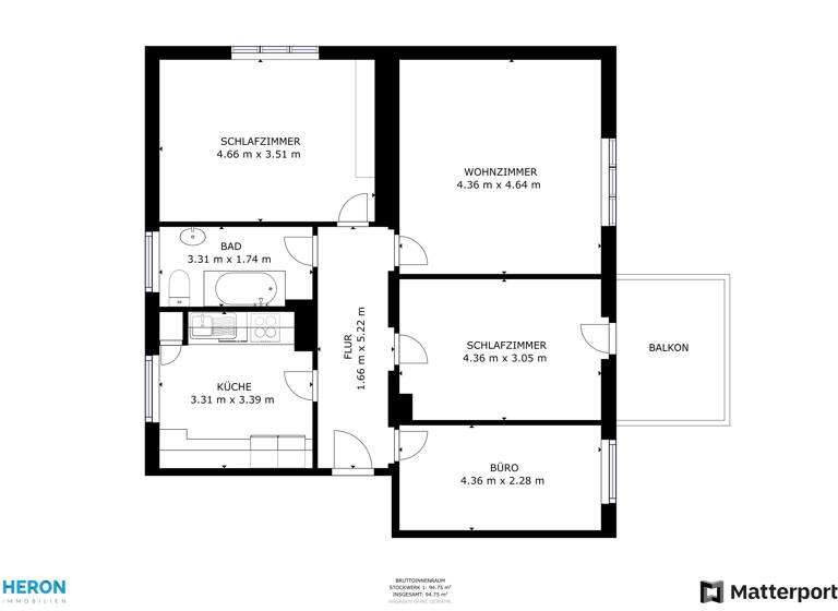 Wohnung zum Kauf 235.000 € 4 Zimmer 85 m²<br/>Wohnfläche EG<br/>Geschoss Obereichenbach Ansbach 91522