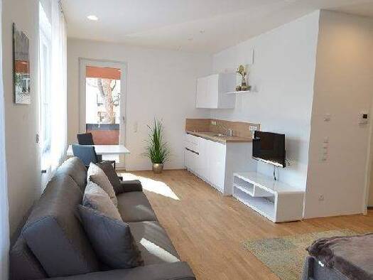 Wohnung zur Miete Wohnen auf Zeit 950 € 1 Zimmer 40 m² frei ab 02.01.2026 Innenstadt Augsburg 86153