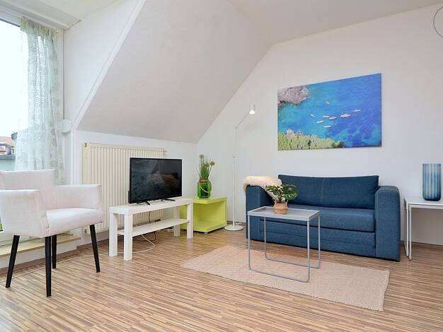 Wohnung zur Miete auf Zeit 1.075 € 1 Zimmer 35 m² frei ab sofort Gärten h d Veste Nürnberg 90408