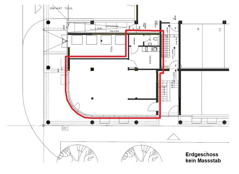 Büro zur Miete 77 m² Bürofläche Mitte Ludwigsburg 71638