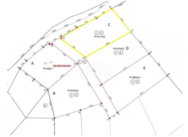 Grundstück zum Kauf 76.650 € Sibenik - Okolica 22000