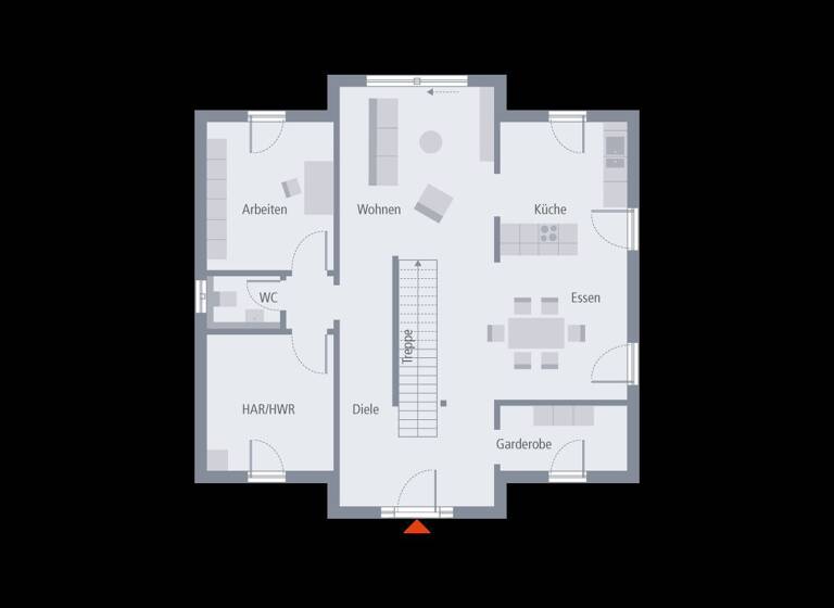 Einfamilienhaus zum Kauf provisionsfrei 469.200 € 5 Zimmer 181 m²<br/>Wohnfläche 480 m²<br/>Grundstück Niederwallmenach 56357