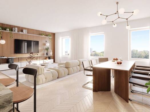 Maisonette zum Kauf - Erstbezug 2.200.000 € 4 Zimmer 166 m² 2. Geschoss Wieden 1040