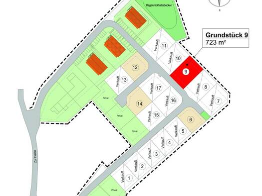 Grundstück zum Kauf provisionsfrei 180.000 € 723 m² Grundstück Masholder Bitburg 54634