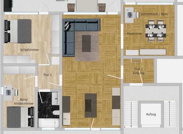 Wohnung zum Kauf 589.000 € 4 Zimmer 105 m² 7. Geschoss Golzheim Düsseldorf 40474