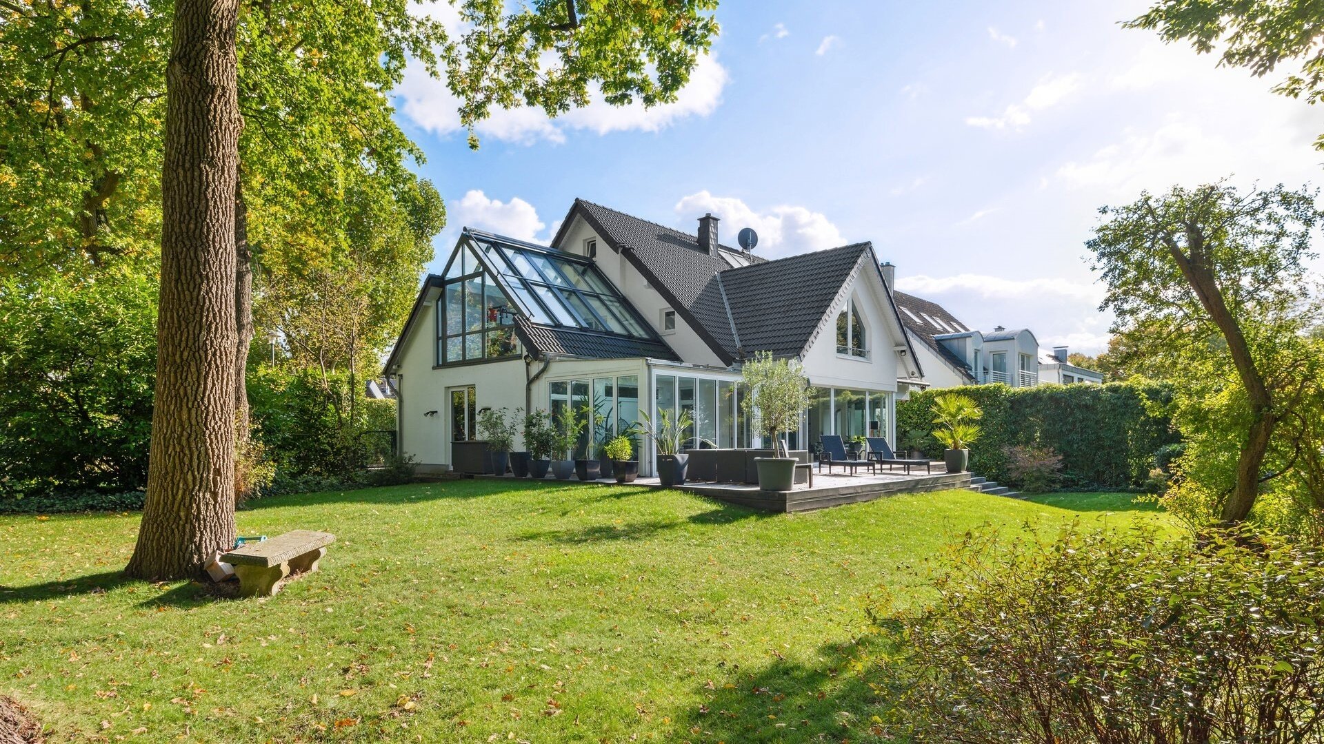 Einfamilienhaus zum Kauf 4.200.000 € 8 Zimmer 440 m²<br/>Wohnfläche 1.722 m²<br/>Grundstück Lohausen Düsseldorf / Kaiserswerth 40474