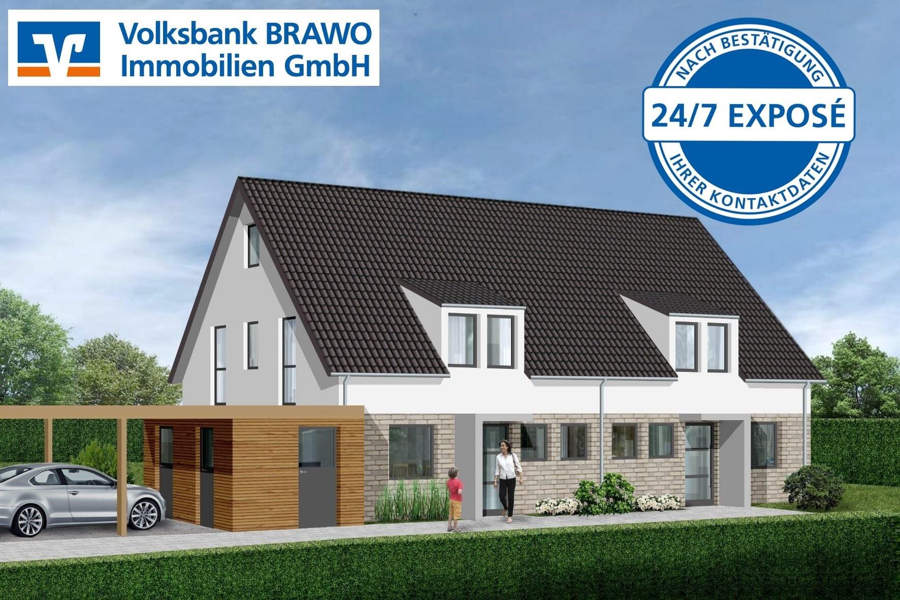 Doppelhaushälfte zum Kauf provisionsfrei 439.500 € 4 Zimmer 121 m² 449,6 m² Grundstück Gamsen Gifhorn 38518