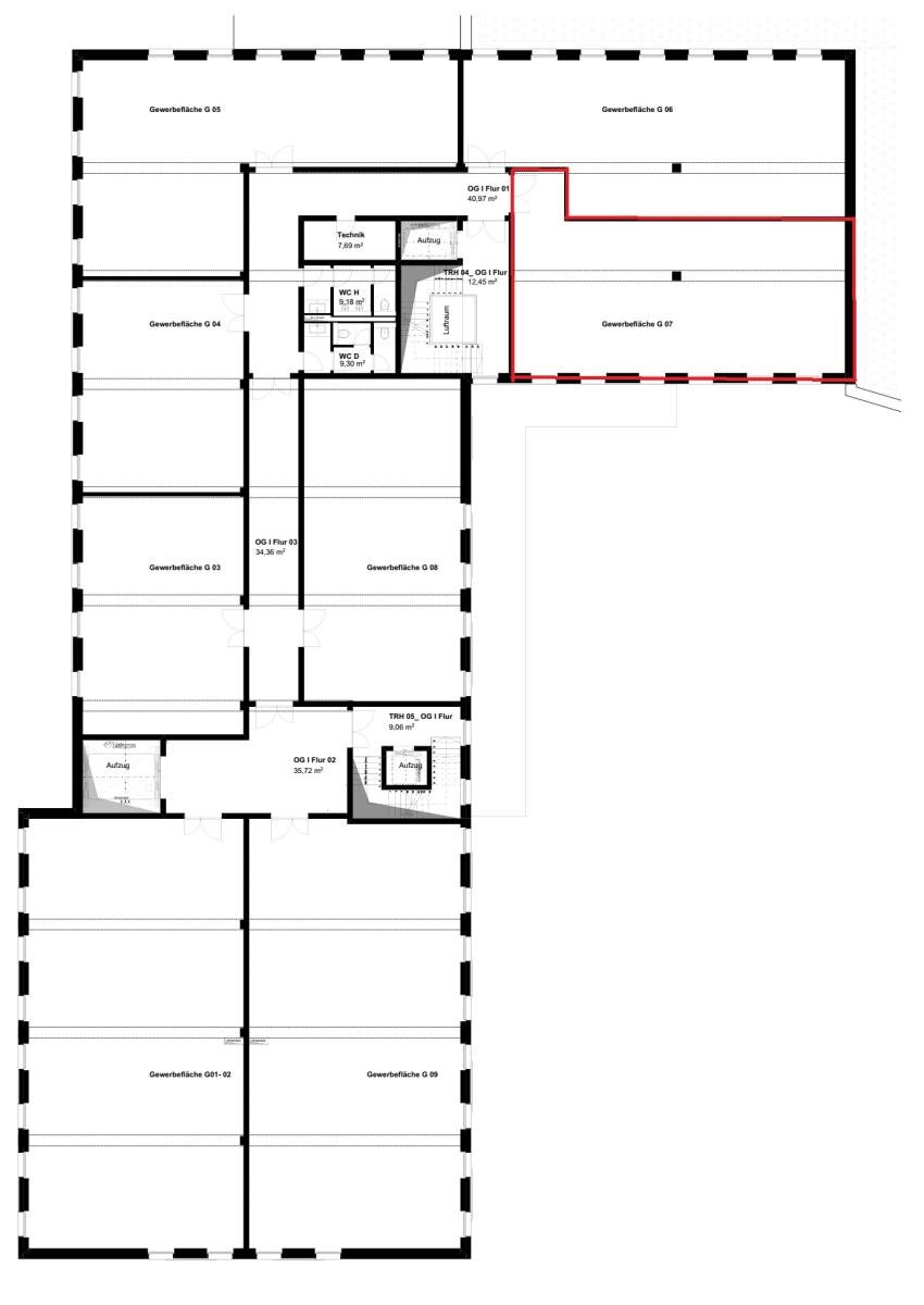 Büro-/Praxisfläche zur Miete 10,50 € Poppenbüttel Hamburg 22399