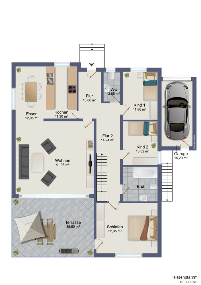 Einfamilienhaus zur Miete 2.800 € 6 Zimmer 236 m²<br/>Wohnfläche 459 m²<br/>Grundstück Heusenstamm Heusenstamm 63150