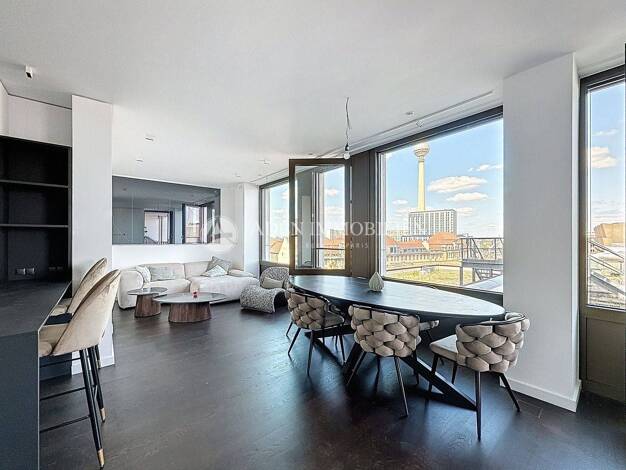 Wohnung zur Miete 2.802 € 3 Zimmer 106,3 m² 8. Geschoss Voltairestr. 11 Mitte Berlin 10179