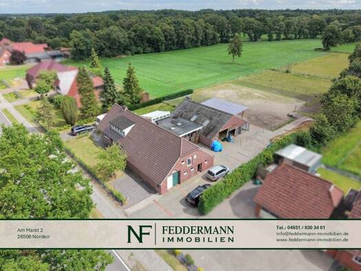 Haus zum Kauf 259.500 € 5 Zimmer 183,1 m² 3.921 m² Grundstück Neufirrel Uplengen 26670