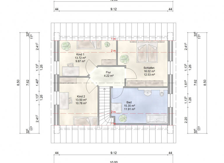Einfamilienhaus zum Kauf 394.931 € 4 Zimmer 129,4 m² 759 m² Grundstück Schenefeld 25560