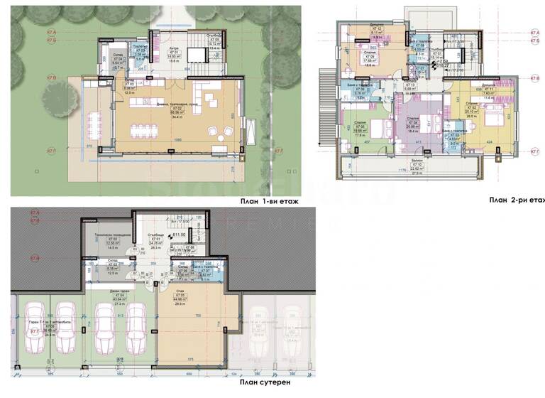 Reihenmittelhaus zum Kauf 1.255.000 € 6 Zimmer 610,4 m² Sofia