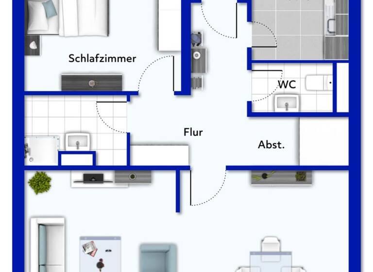 Wohnung zum Kauf 199.000 € 2 Zimmer 87 m²<br/>Wohnfläche Altgarbsen - Nord Garbsen 30823