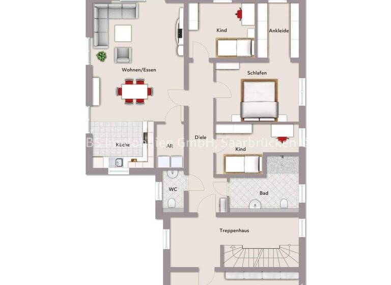 Wohnung zum Kauf provisionsfrei 498.000 € 4,5 Zimmer 115 m² Saarlouis 66740