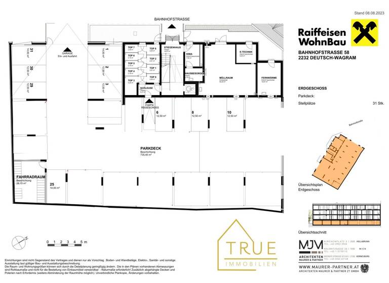 Parkhaus zur Miete 100 € Deutsch-Wagram 2232