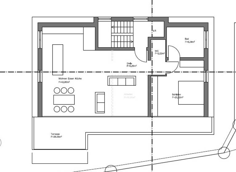 Wohnung zum Kauf provisionsfrei 659.500 € 3 Zimmer 102 m²<br/>Wohnfläche Dachgeschoss, 2.<br/>Geschoss ab sofort<br/>Verfügbarkeit Lützelsachsen Weinheim 69469