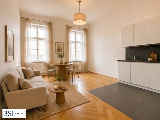 Wohnung zum Kauf 209.000 € 2 Zimmer 42,2 m² 1. Geschoss Oswaldgasse 5 Meidling 1120