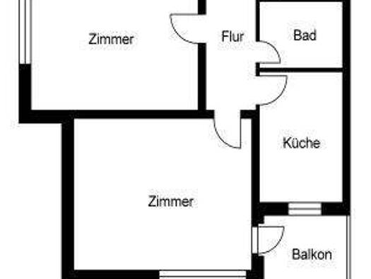 Wohnung zur Miete 560 € 2 Zimmer 62,2 m² 4. Geschoss frei ab 01.02.2026 Nordheimstr. 2 Ohlsdorf Hamburg 22309