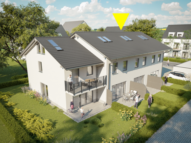 Reihenmittelhaus zum Kauf - Neubau provisionsfrei 684.000 € 4 Zimmer 101 m² 159 m² Grundstück Schwarzenbergstraße 4 Nicklheim Raubling 83064