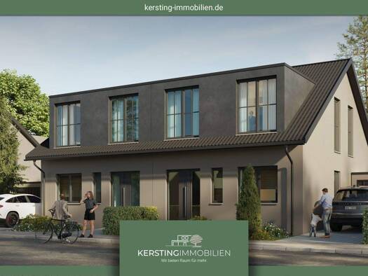 Doppelhaushälfte zum Kauf - Erstbezug provisionsfrei 442.000 € 4 Zimmer 136 m² 273 m² Grundstück Linn Krefeld / Linn 47809