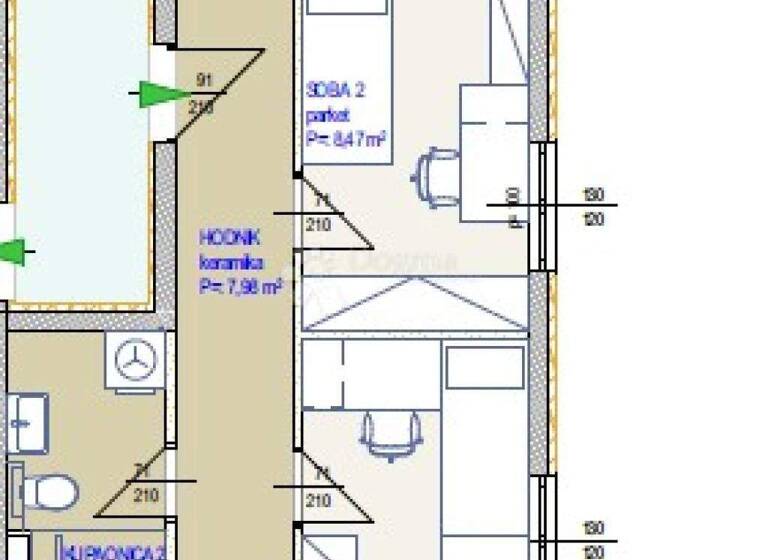 Wohnung zum Kauf 300.000 € 4 Zimmer 87 m² 2. Geschoss Seget