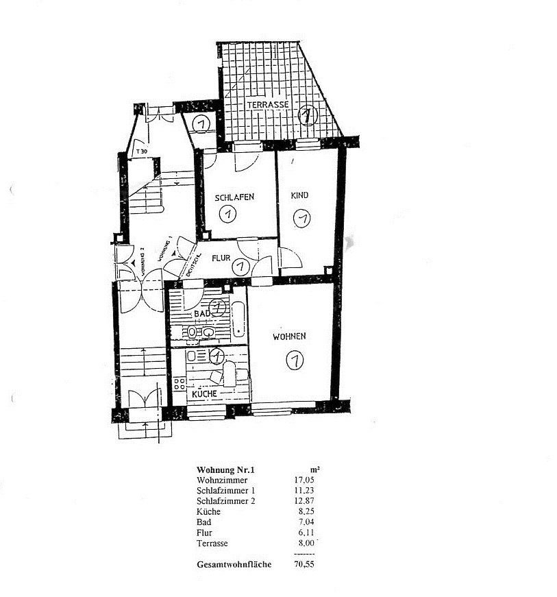 Terrassenwohnung zur Miete 400 € 3 Zimmer 70,6 m²<br/>Wohnfläche EG<br/>Geschoss ab sofort<br/>Verfügbarkeit Orthstr. 4 Hilbersdorf 150 Chemnitz 09131