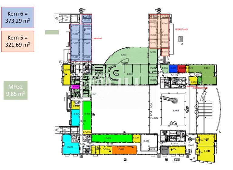 Bürofläche zur Miete provisionsfrei 8,50 € 3.388 m² Bürofläche teilbar ab 322 m² Oberreut Karlsruhe 76189