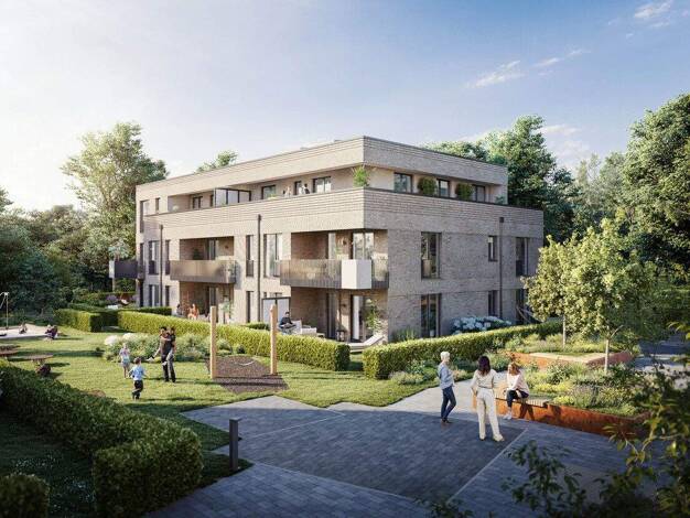 Wohnung zum Kauf - Neubau provisionsfrei 749.000 € 3 Zimmer 83,3 m² EG Poppenbüttel Hamburg 22391