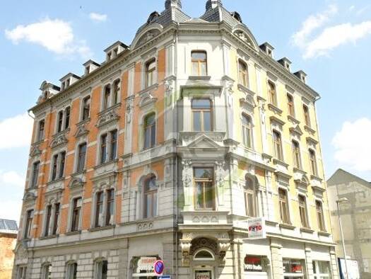 Wohnung zur Miete 595 € 4 Zimmer 104,9 m² 1. Geschoss frei ab 01.10.2026 Ritterstraße 1 Crimmitschau Crimmitschau 08451