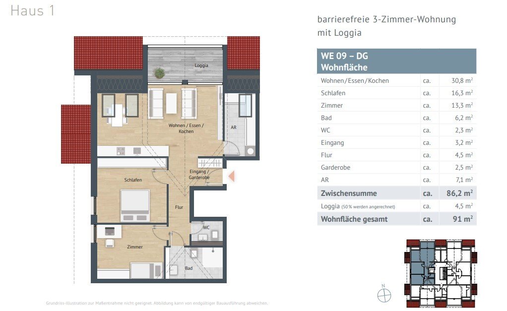 Wohnung zum Kauf 479.000 € 3 Zimmer 91 m²<br/>Wohnfläche Lohme Lohme 18551