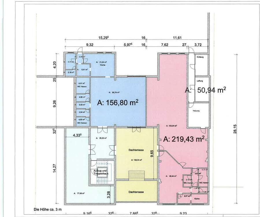 Büro-/Praxisfläche zur Miete 1.420 € 219 m²<br/>Bürofläche Halberstadt Halberstadt 38820