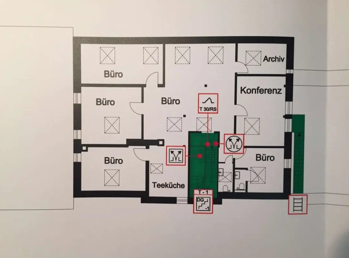 Bürofläche zur Miete 14 € 160 m²<br/>Bürofläche Heyestraße 194 Gerresheim Düsseldorf / Gerresheim 40625