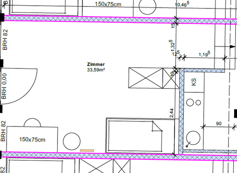 Studio zur Miete 675 € 1 Zimmer 44 m² EG Johannisgasse 26 Zentrum-Südost Leipzig 04103