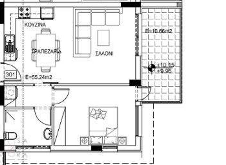 Wohnung zum Kauf - Erstbezug provisionsfrei 174.000 € 2 Zimmer 55,2 m² 3. Geschoss Paralimni 5310