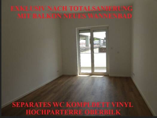 Wohnung zur Miete 900 € 2 Zimmer 57 m² EG Oberbilker Allee 199 Oberbilk Stadtbezirk 3 40227
