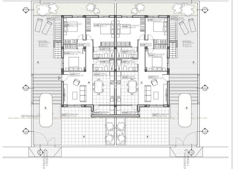 Doppelhaushälfte zum Kauf 287.000 € 4 Zimmer 88 m² 180 m² Grundstück Murcia 30868