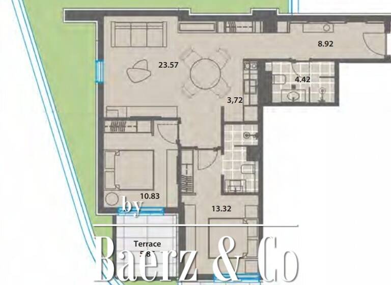 Studio zum Kauf 595.000 € 78 m²<br/>Wohnfläche budva