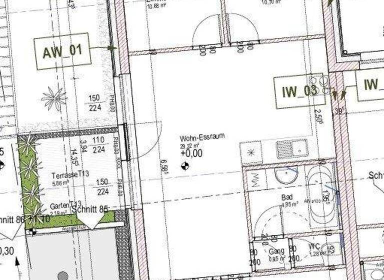 Wohnung zum Kauf - Erstbezug provisionsfrei 348.840 € 4 Zimmer 73,3 m² EG Steyr 4400