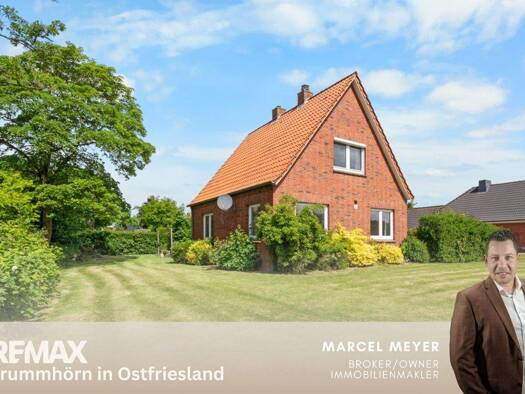 Einfamilienhaus zum Kauf 149.900 € 4 Zimmer 78,6 m² 893 m² Grundstück Bürgermeisterring 1 Jennelt Krummhörn 26736