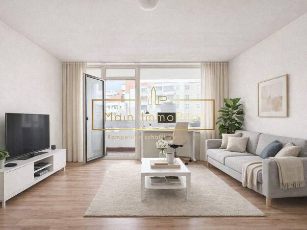 Studio zum Kauf 189.000 € 1 Zimmer 34 m² 7. Geschoss Mittlerer Hasenpfad 37 Sachsenhausen Frankfurt am Main 60598