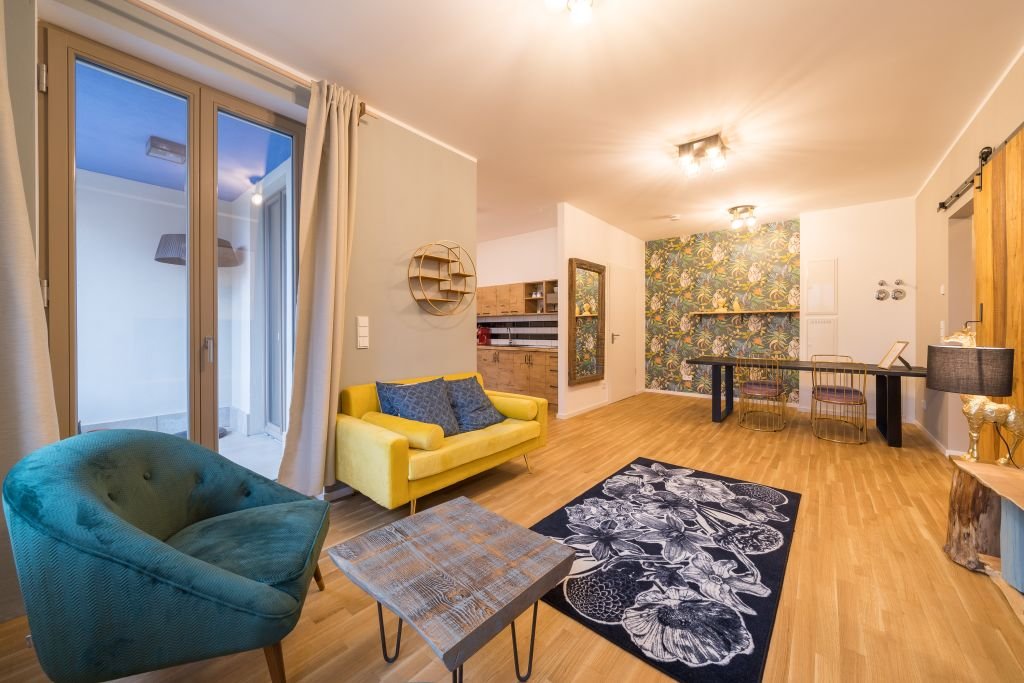 Wohnung zur Miete Wohnen auf Zeit 2.900 € 2 Zimmer 73 m²<br/>Wohnfläche ab sofort<br/>Verfügbarkeit Weinbergstraße Nördliche Innenstadt Potsdam 14469