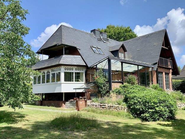 Einfamilienhaus zum Kauf provisionsfrei 1.595.000 € 6 Zimmer 195 m² 1.487 m² Grundstück Ilenwisch 24 Sasel Hamburg 22393